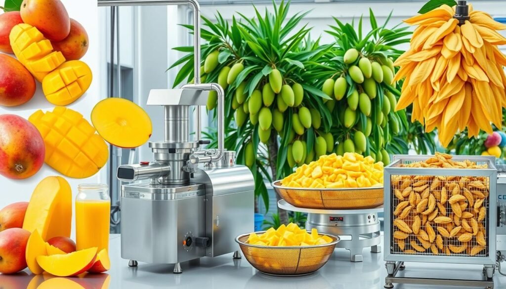 Mango processing techniques
