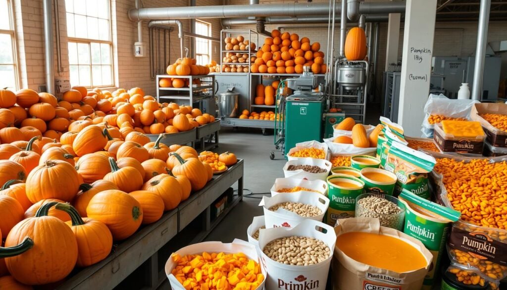 Pumpkin processing,Value-added pumpkin products,Pumpkin food industry