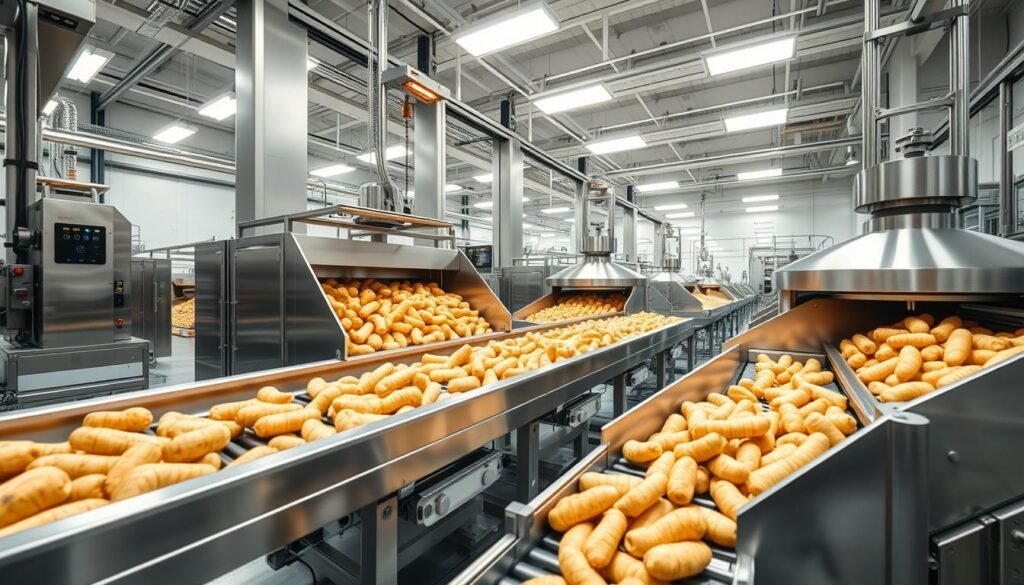 advanced yam processing equipment