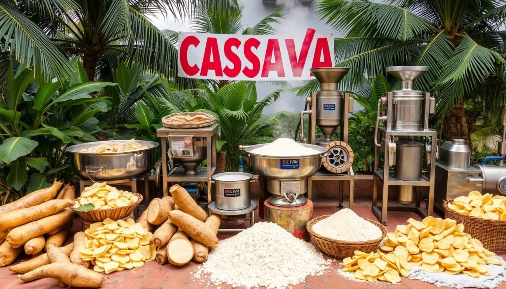 cassava processing techniques