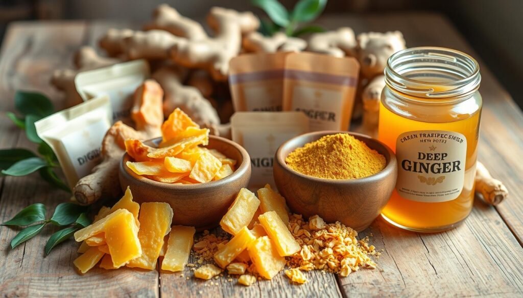 deep-processed ginger products