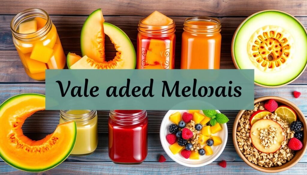 value-added melon products