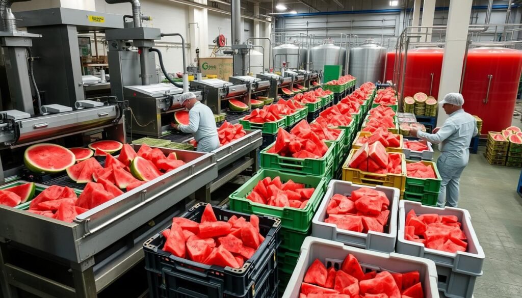 watermelon processing techniques