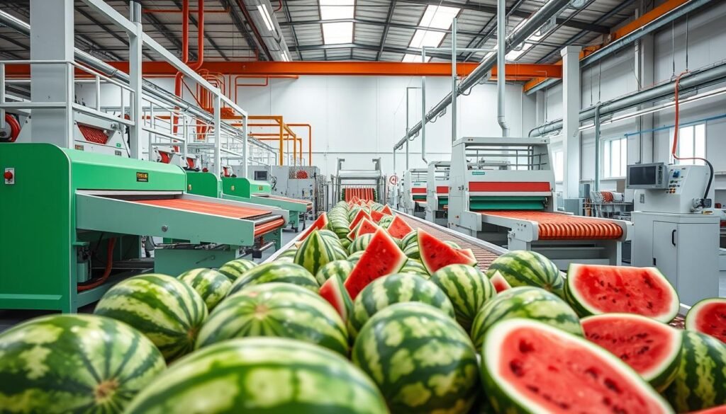 watermelon processing technology
