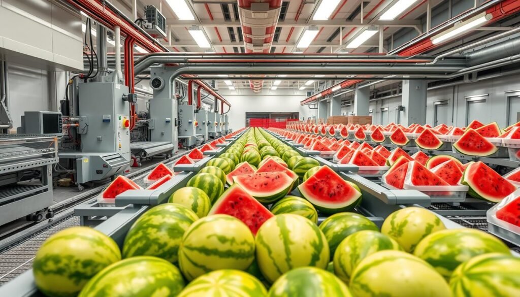 watermelon processing technology