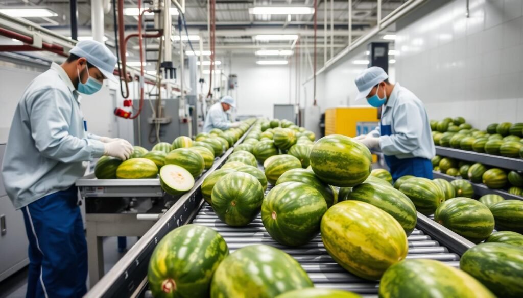 winter melon quality control