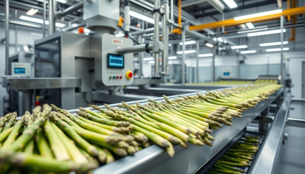 asparagus processing technology