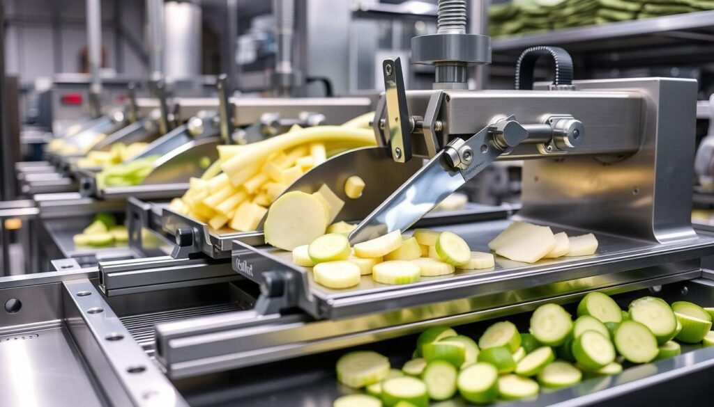 cutting and slicing equipment for swede processing efficiency
