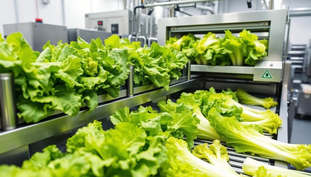 lettuce processing