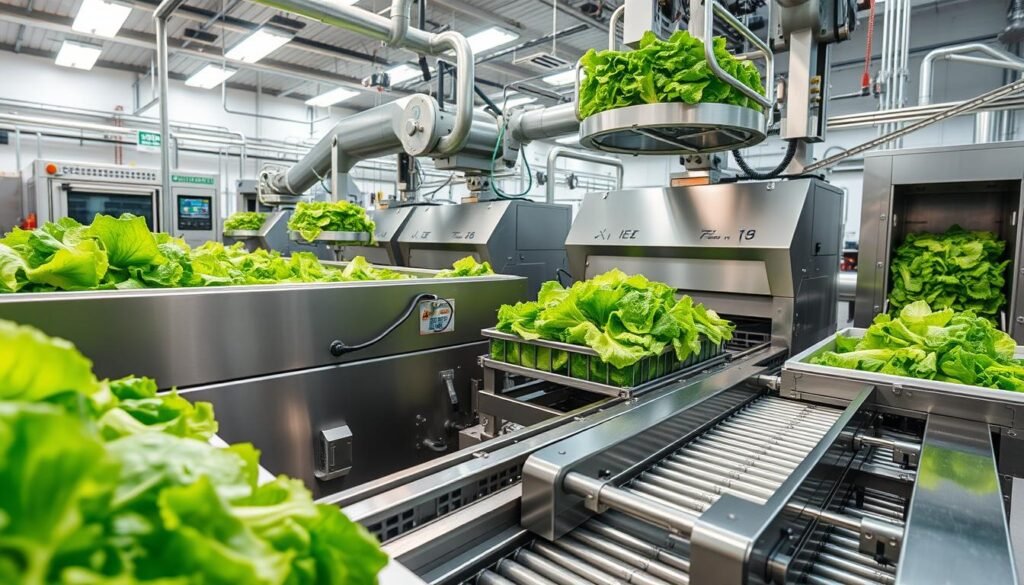 lettuce processing equipment