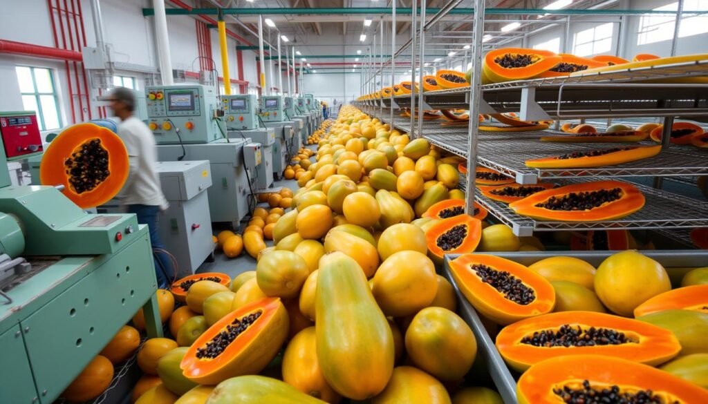 papaya processing